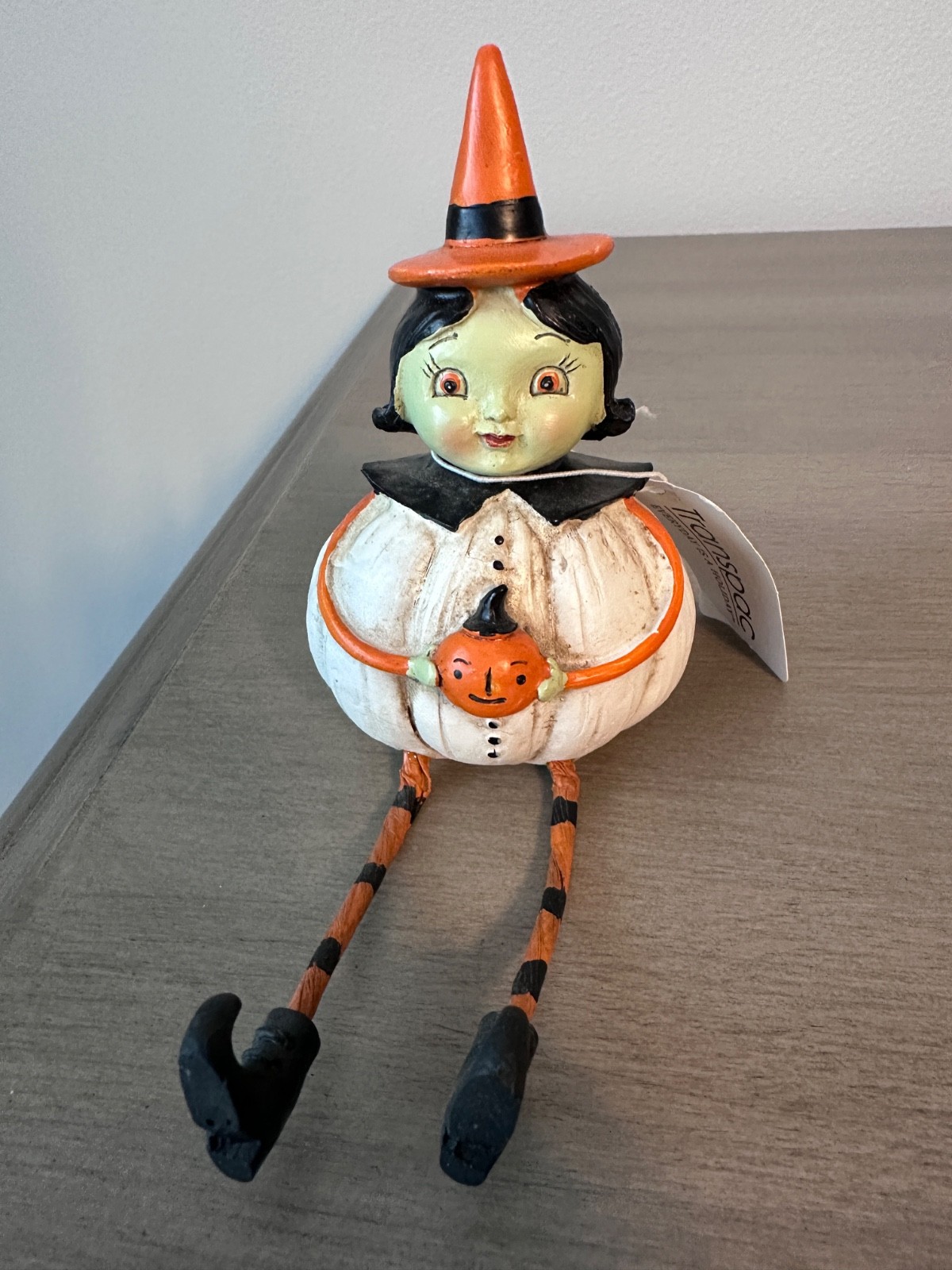 Johanna Parker Transpac Halloween Witch Shelf Sitter