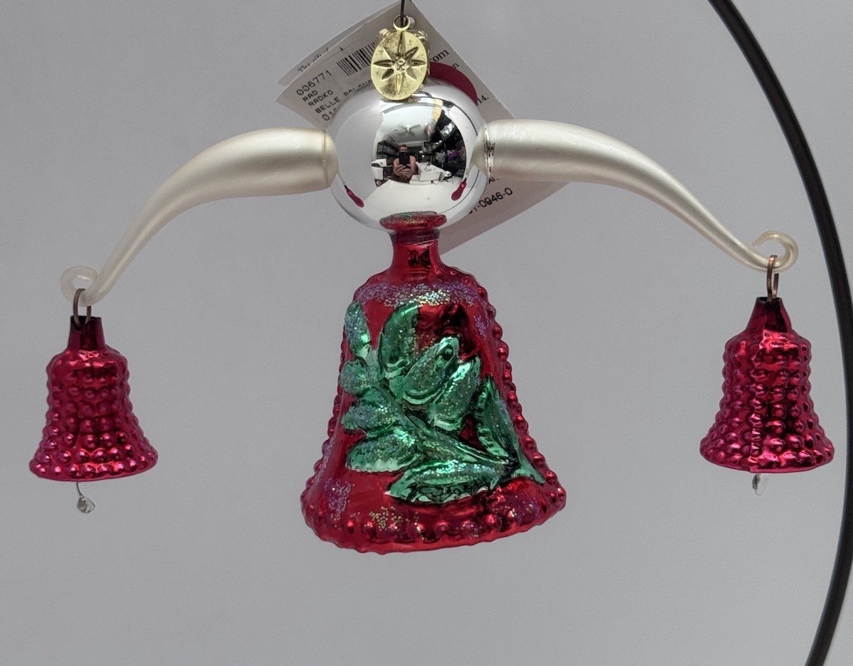 Christopher Radko Belle Balance Christmas Ornament 01-0946-0 Rare Christopher Radko Belle Balance Christmas Ornament 01-0946-0 Rare
