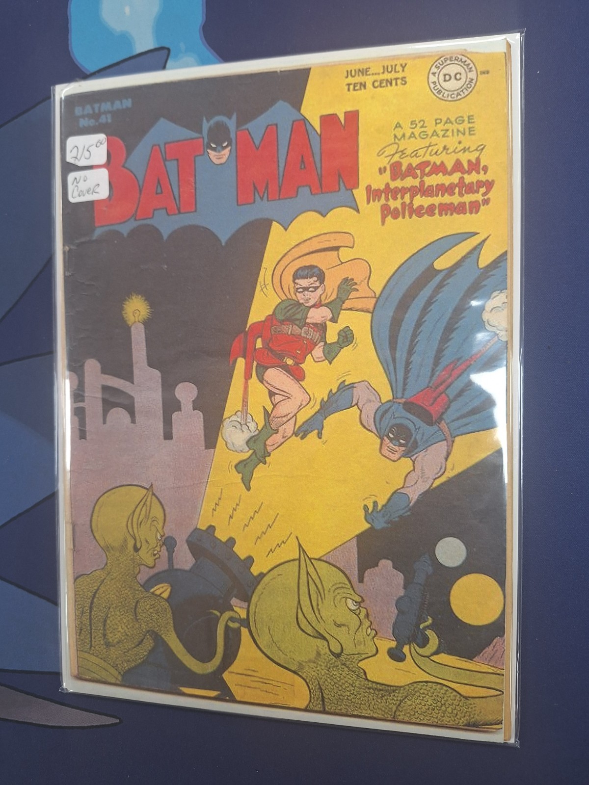 Batman 41  1947 DC Comics Facimile Cover  No Front Or Back Cover