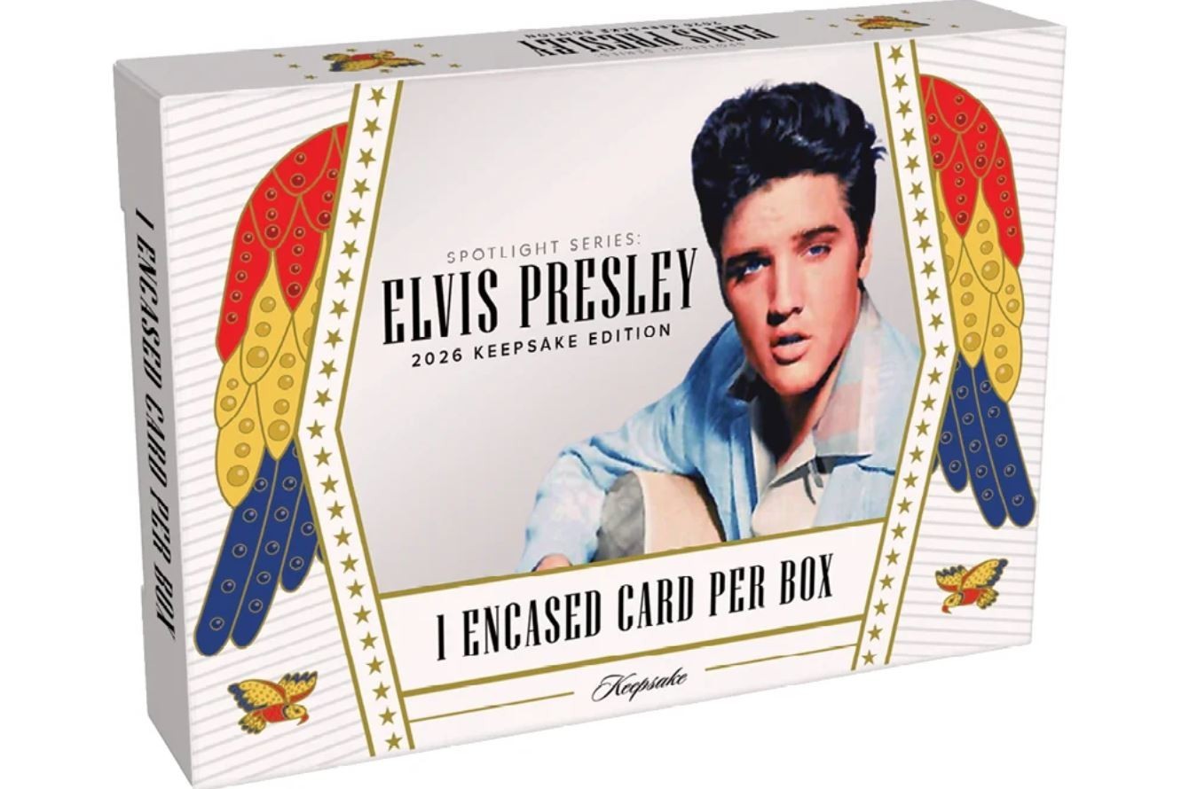 2026 Keepsake Elvis Presley Spotlight Series Hobby Box + 1 FREE Bonus Pack