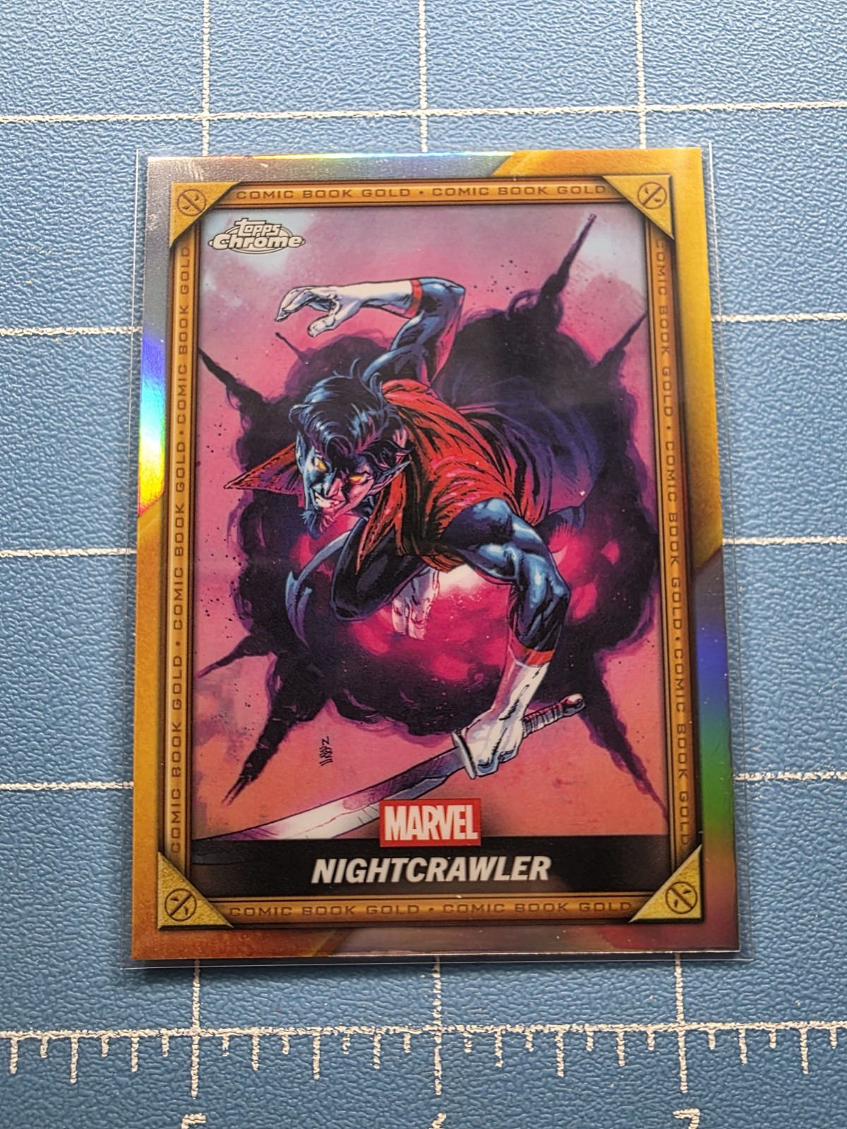2025 Topps Chrome Deadpool - CB-30 - X-Force #36 - Nightcrawler - Regular Base