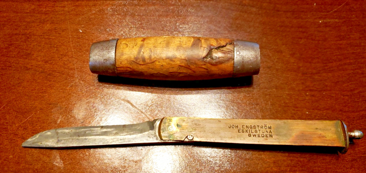 Antique Johan Engstrom Eskilstuna Swedish Knife