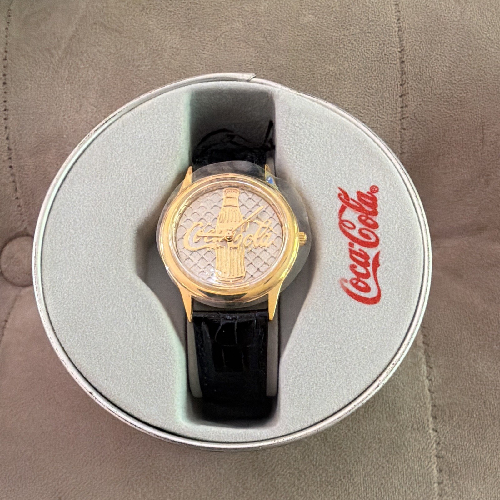 Coca-Cola Watch Brand New Old Stock (Mint In Box): Never Worn In Box