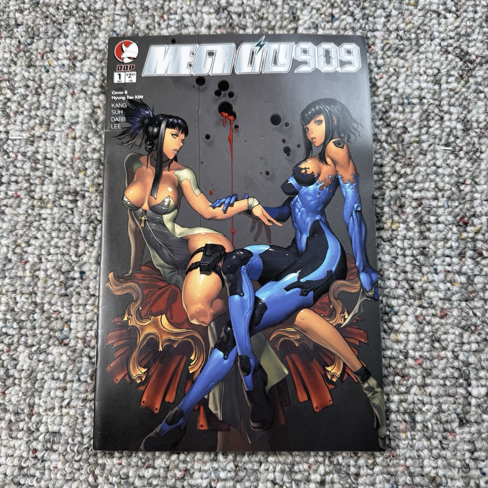 Megacity 909 #1 NM HTF Low Print Series GORGEOUS VARIANT Cover (2004)