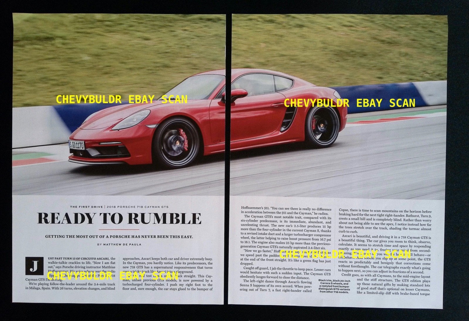 2018 Porsche 718 Cayman GTS First Drive Info Article 