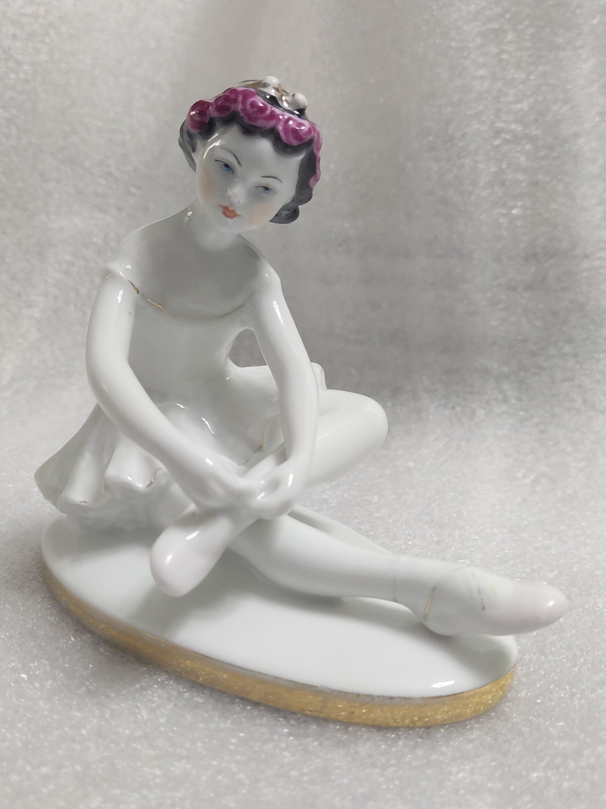 A porcelain figurine.Ballet dancer.LFZ.USSR.
