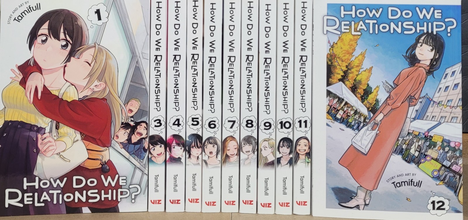 How Do We Relationship? Vol 1-14 English Manga Graphic Novels New Viz, Complete 