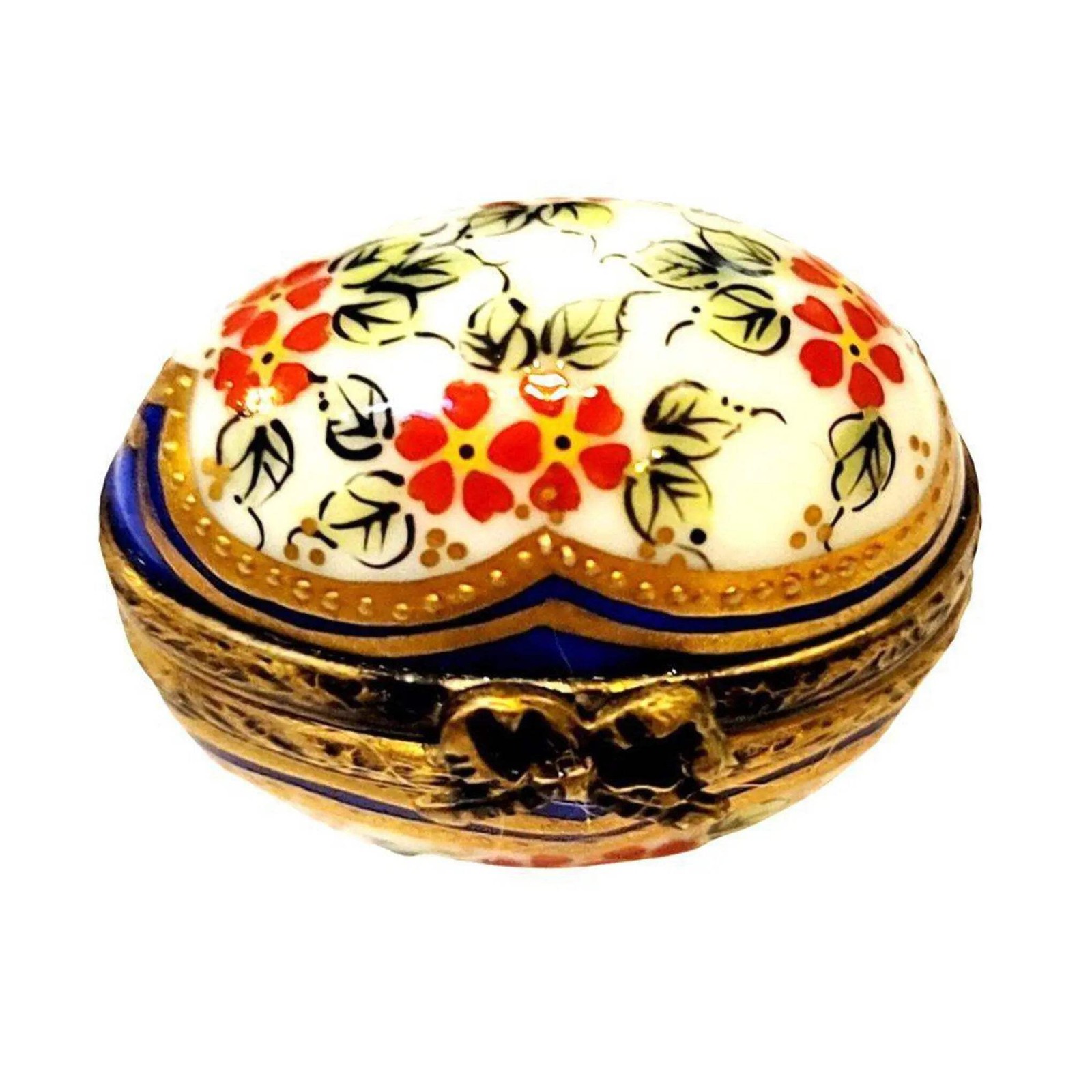 Vintage Limoges Egg Box for Collectors