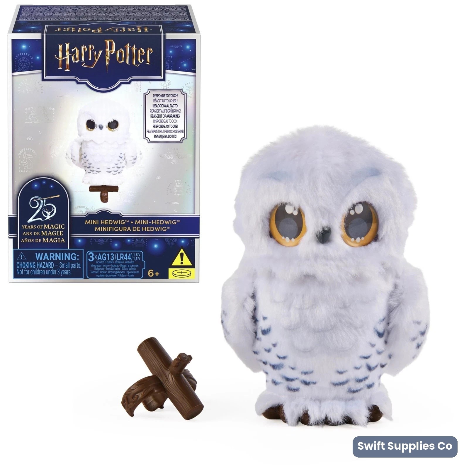 Wizarding World Harry Potter Interactive Mini Hedwig, Ages 6+