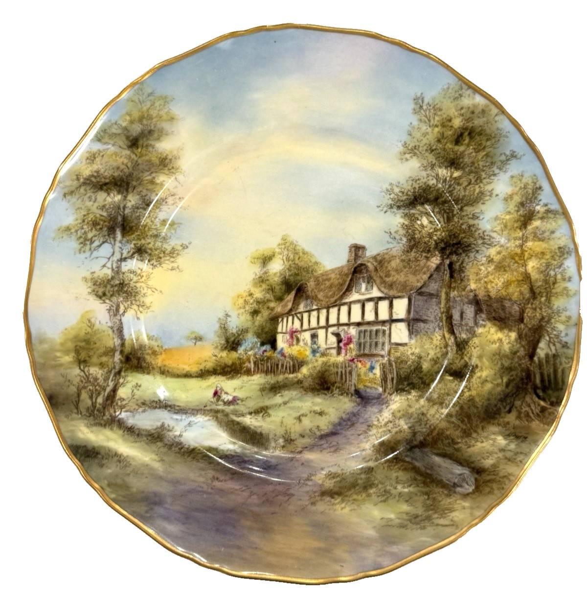 Pristine 1953 Royal Worcester 10.5\
