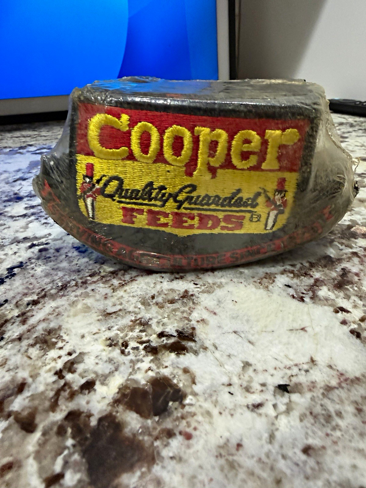 Vintage Cooper Feeds Embroidered Uniform Patches NOS – Pack of 25 Bulk Lot