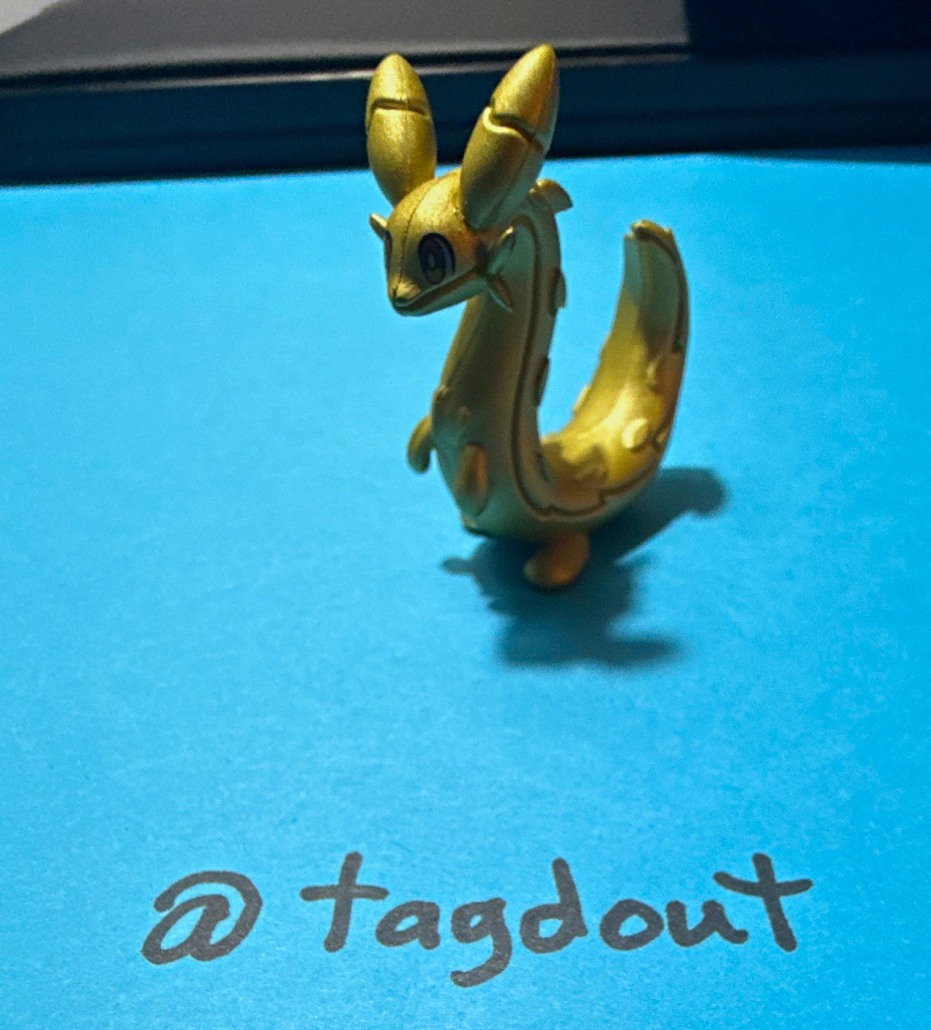 Palworld Gold Pal Mini Plastic Figurine 2026  chillet.  Special rare