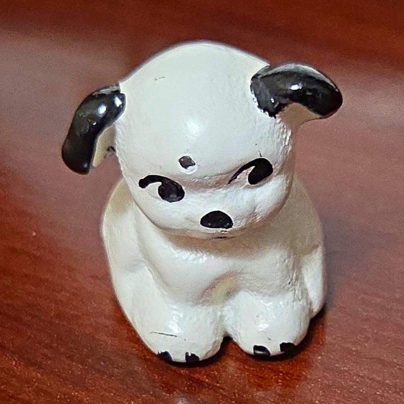  Vintage Hubley puppy dog paperweight