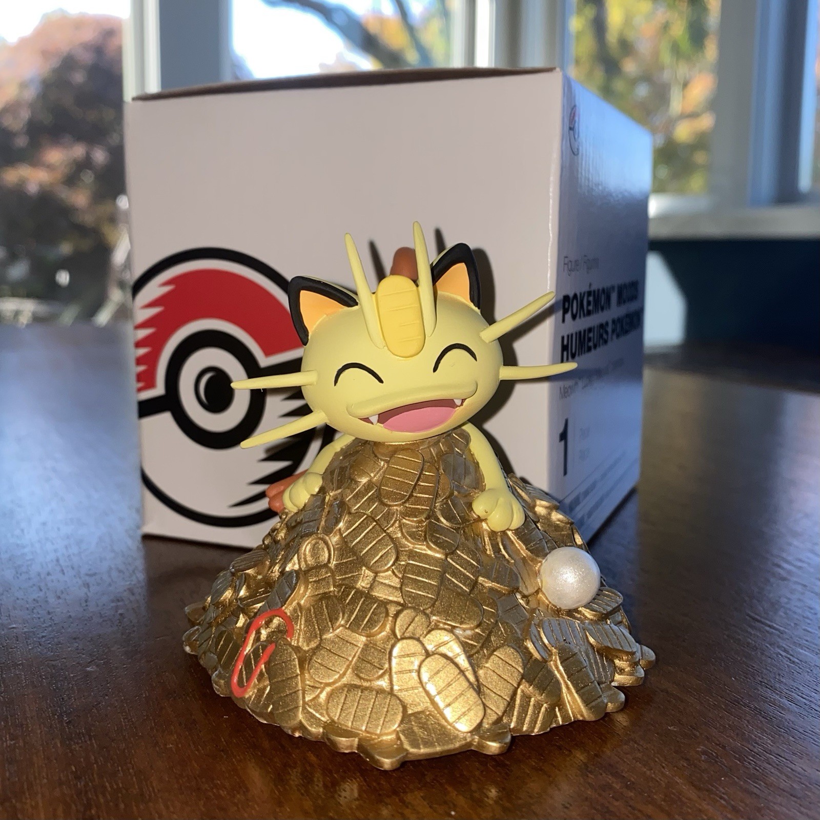 Pokémon Moods: Meowth Lucky Figure - Official Pokémon Center Japan NEW