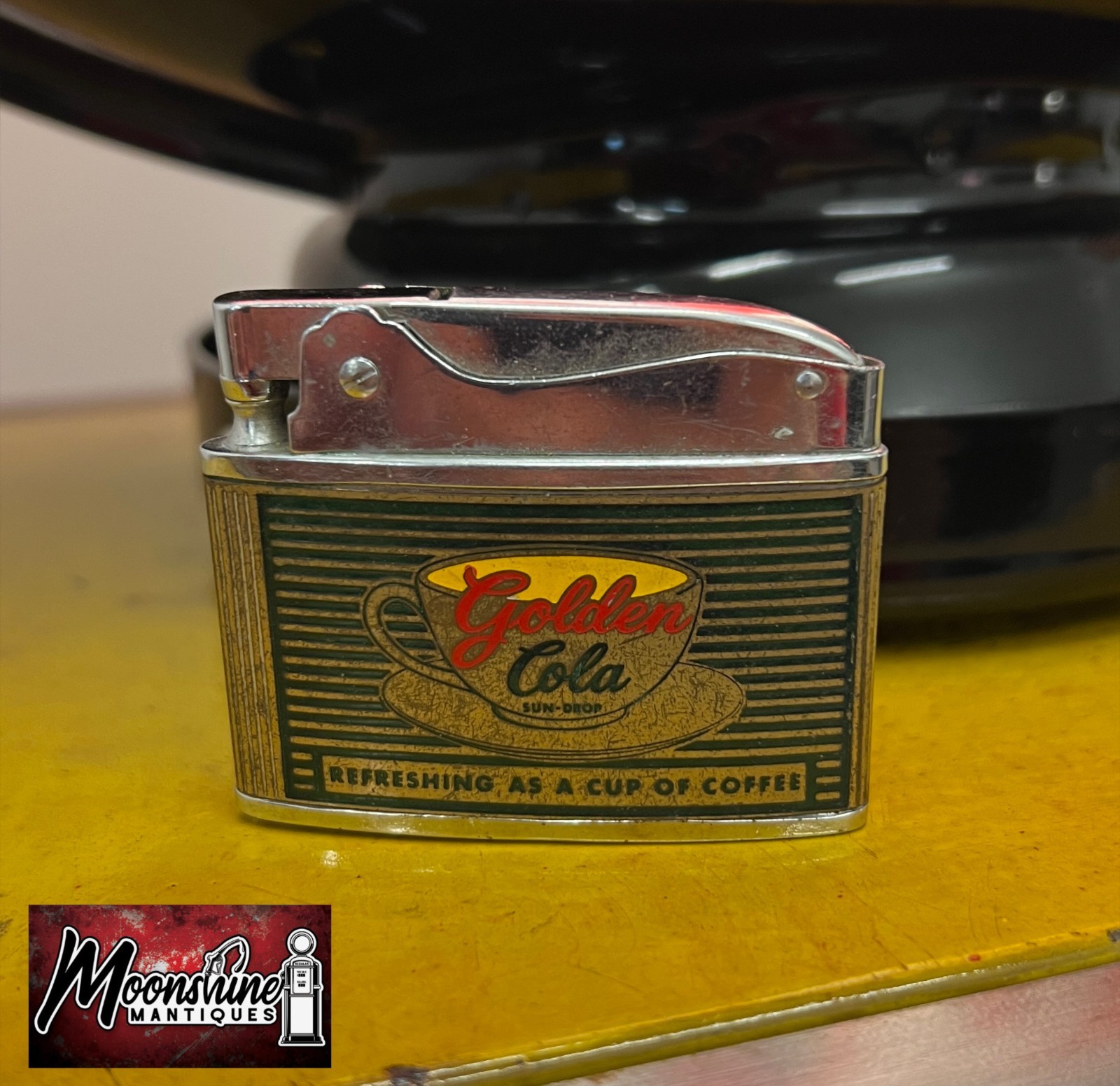 RARE - Vtg. SUNDROP Golden Cola Lighter