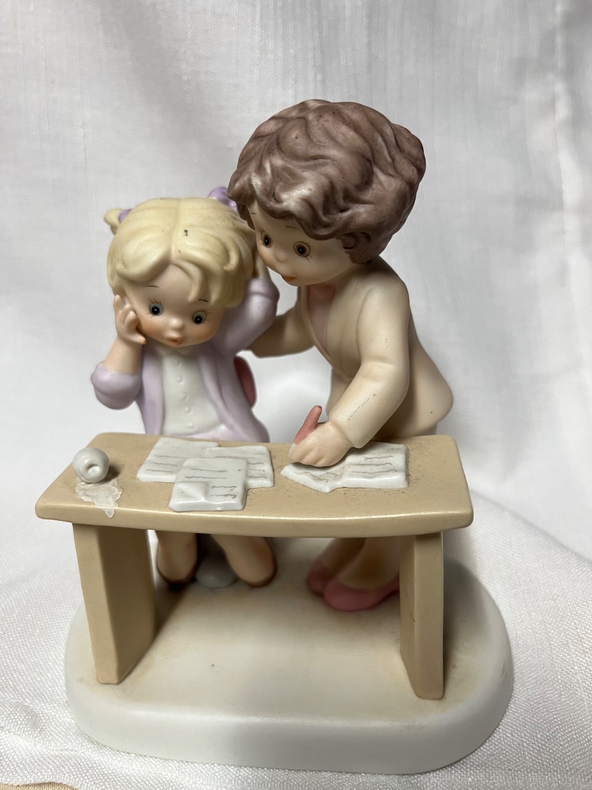 VTG Enesco Sisters and best friends figurine figure 