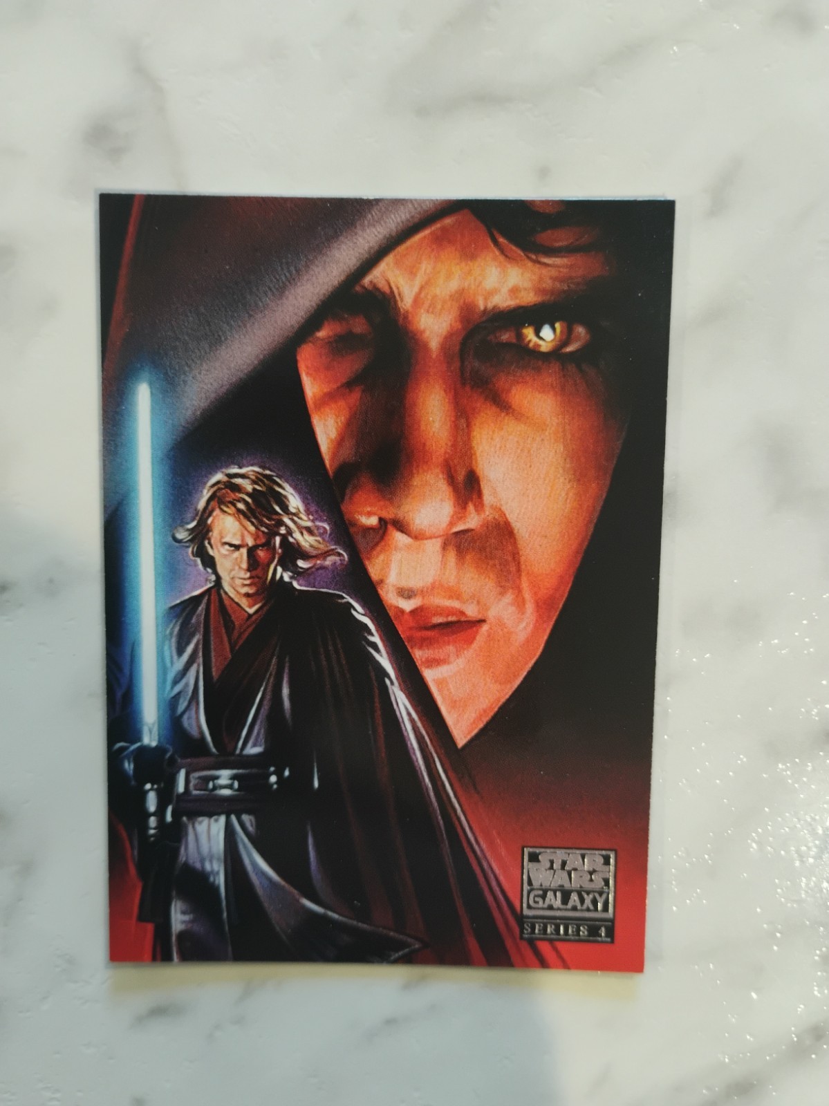 2009 Topps Star Wars Galaxy 4 ANAKIN SKYWALKER #14 