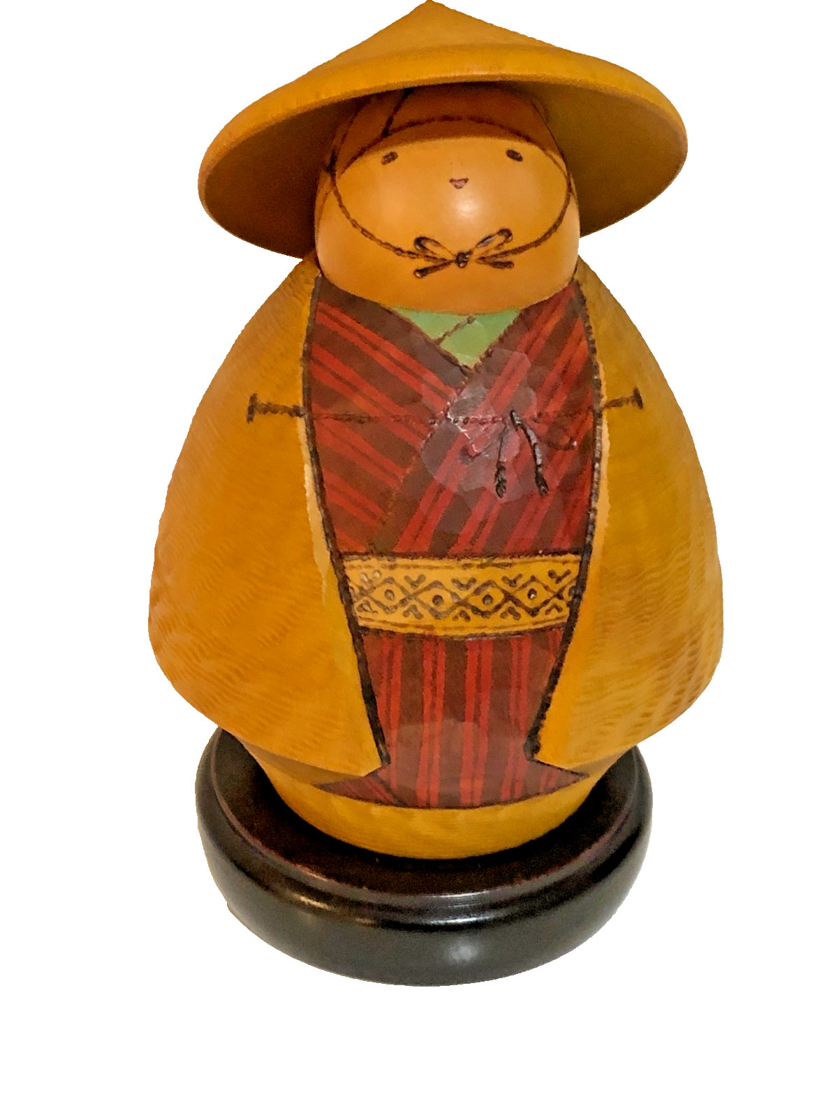 Vtg Japanese Kokeshi Doll by Master Sansaku Sekiguchi \