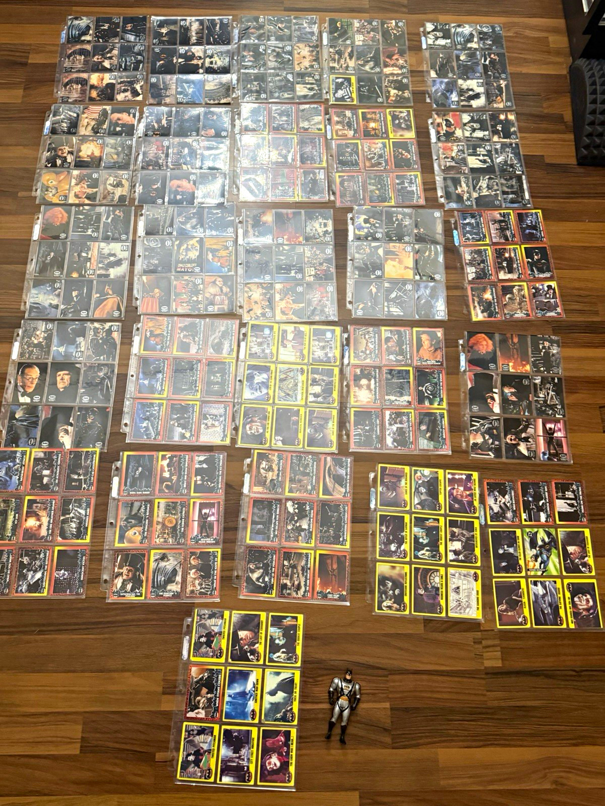 Batman LOT of 234 Trading Cards from 1989, 1992, & 1994 plus 1 figure Rare GEMS 