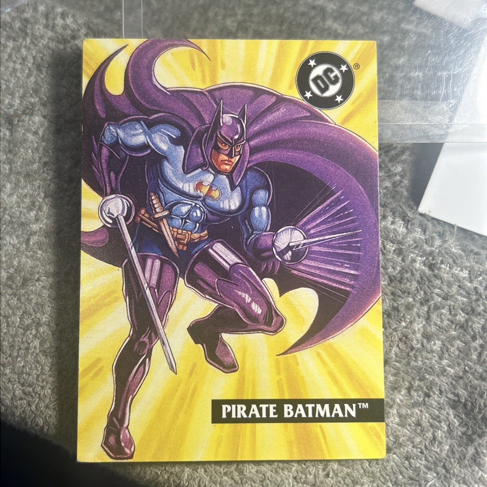 Pirate Batman 1995 Hasbro Inc , Skybox, Legends Of Batman EXTREMELY RARE 
