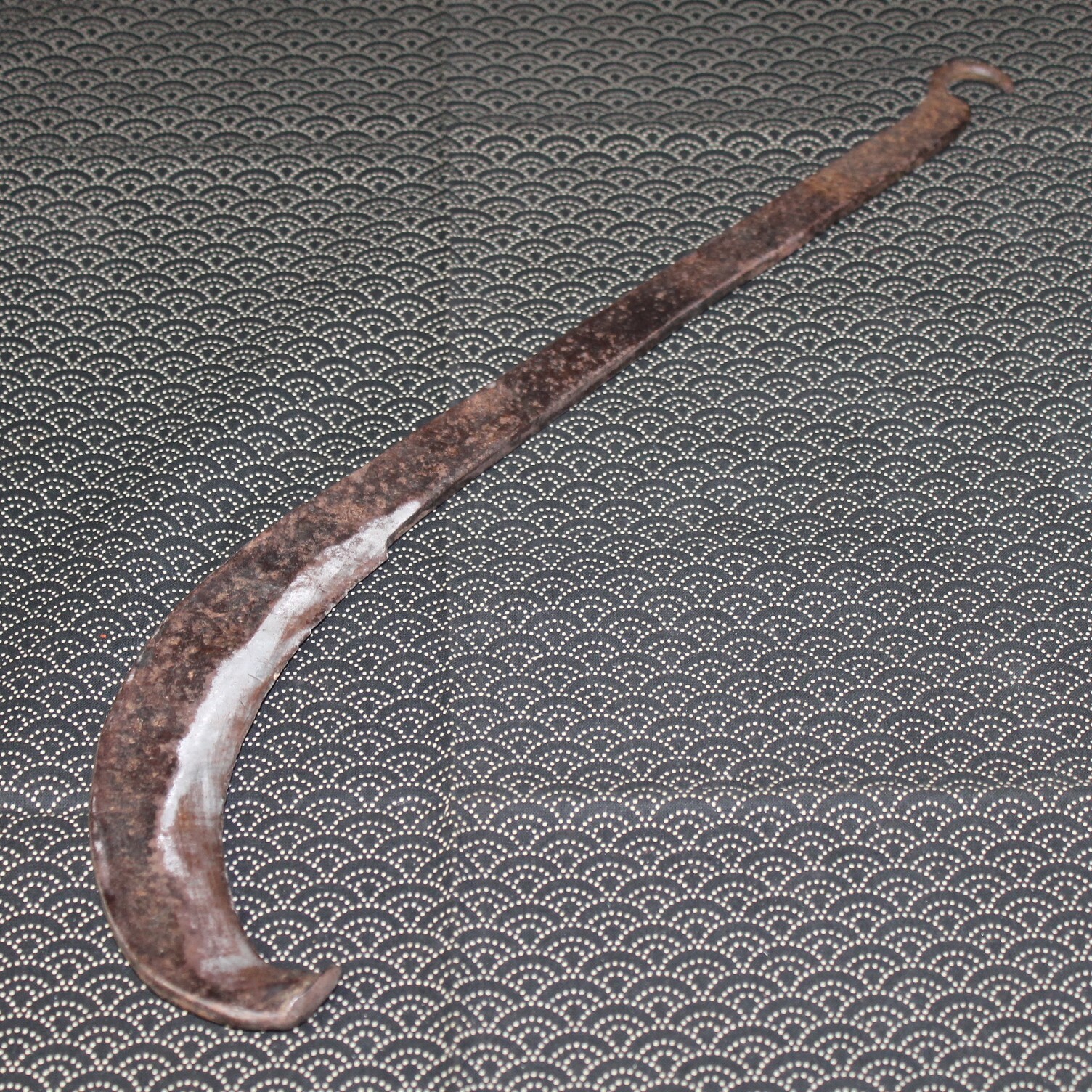 VTG 1970s Japanese Axe Hatchet 445mm 522g Blacksmith Handmade Wooden Tools Japan