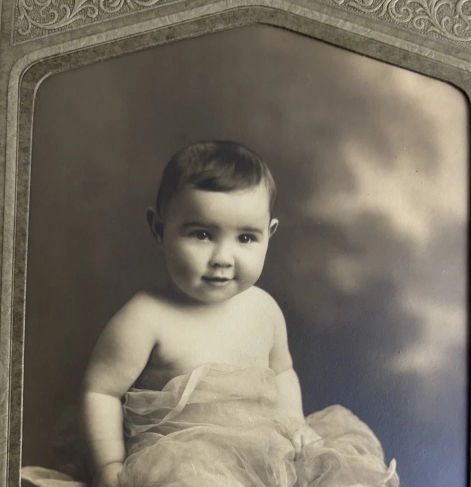 5 Cute Happy Baby Antique 1920’s Photos Elster Studio LaGrange Indiana Caroline