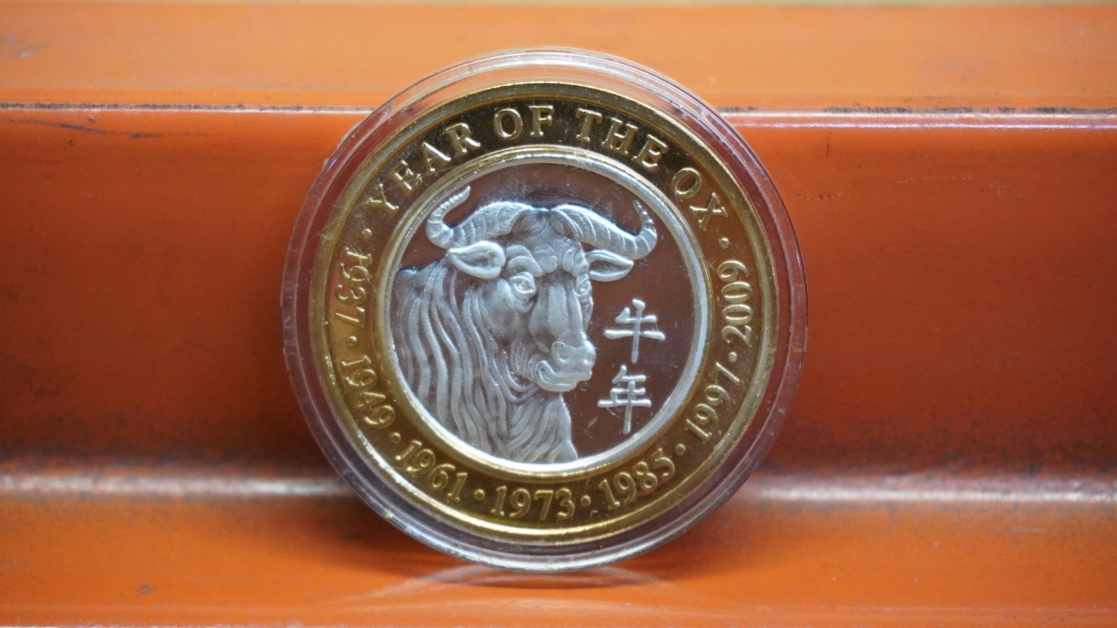 Artichoke Joes Silver Strike Token / Year Of The Ox