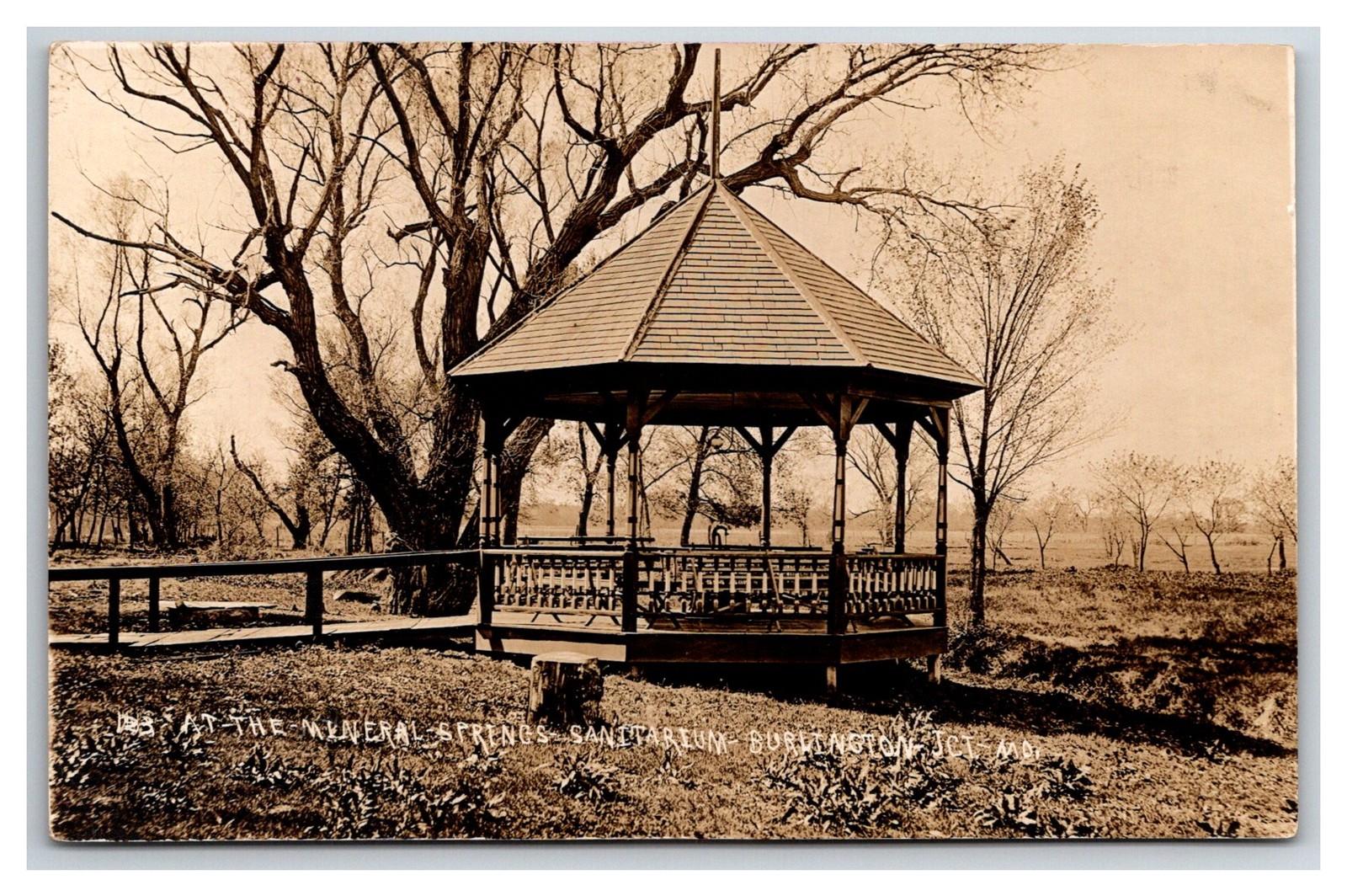 RPPC Mineral Springs Sanitarium, Burlington Junction, Mo. Missouri