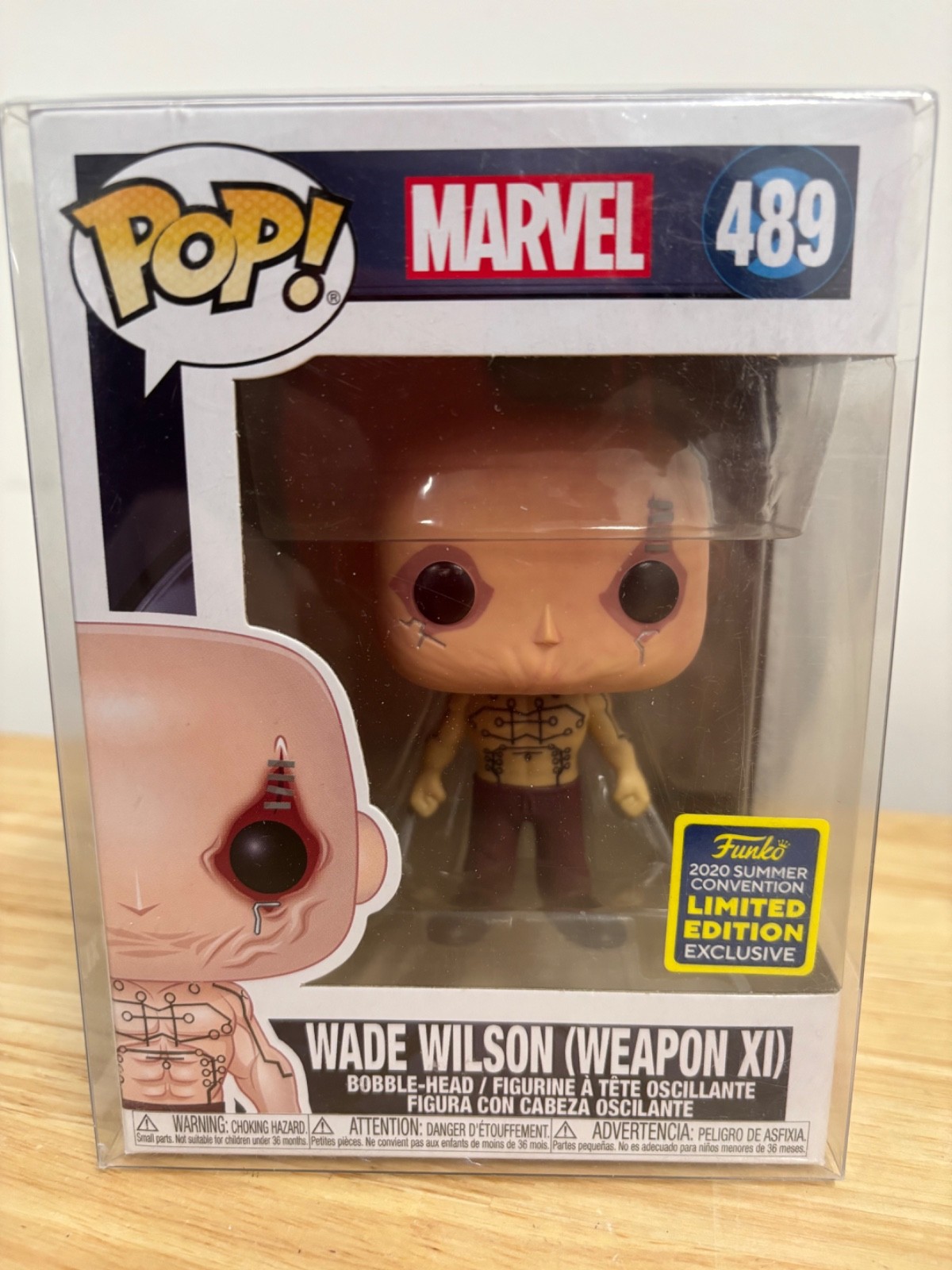 Funko Pop Marvel #489 Wade Wilson (Weapon XI) 4\