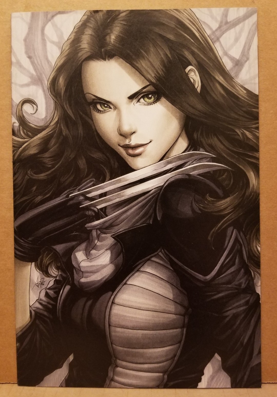 ALL-NEW WOLVERINE #19 ARTGERM KRS VIRGIN VARIANT 2017 (VF-/VF) RARE X-23 COVER