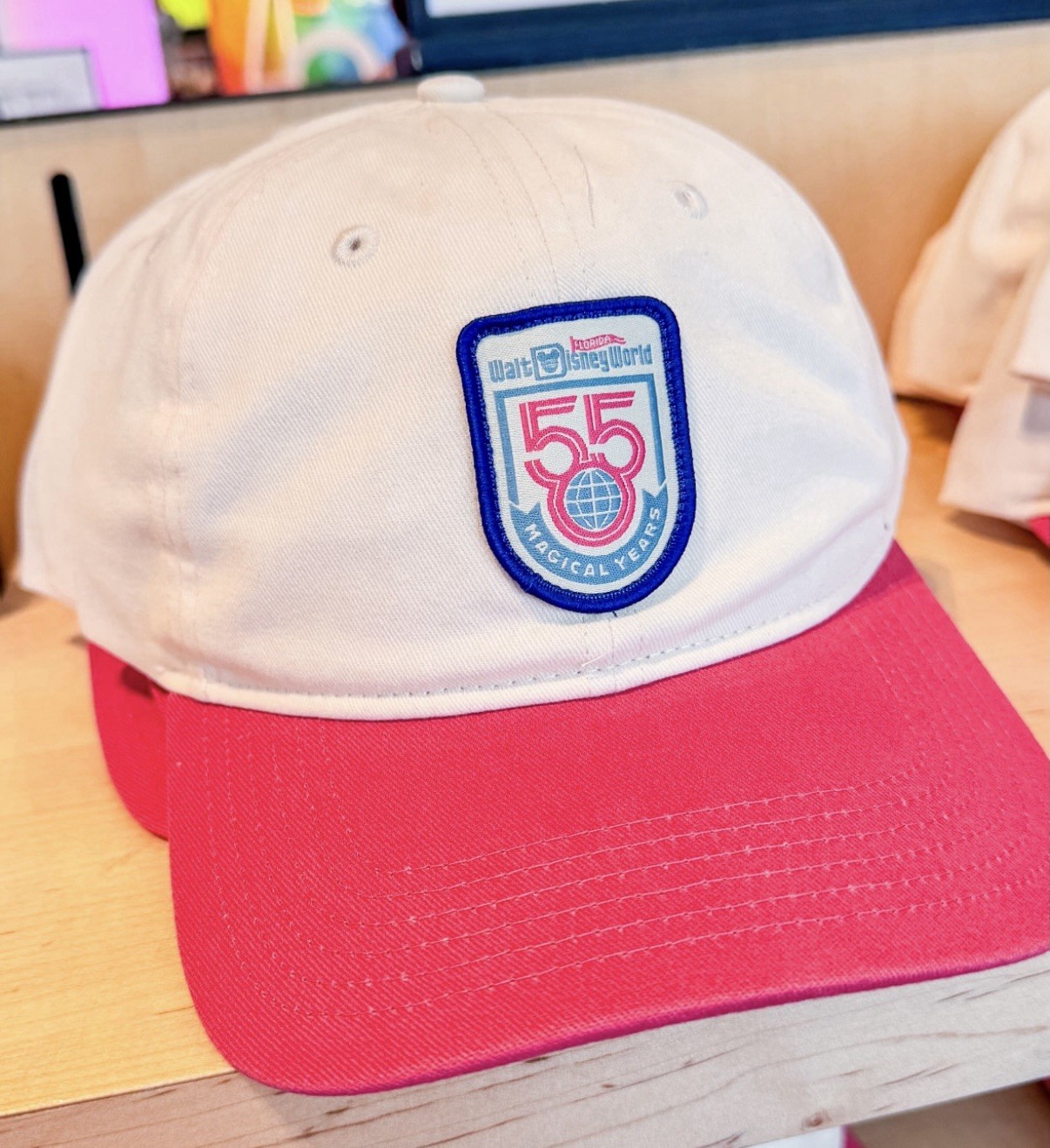 Disney Parks 2026 WDW 55th Anniversary 55 Magical Years Baseball Cap Hat New