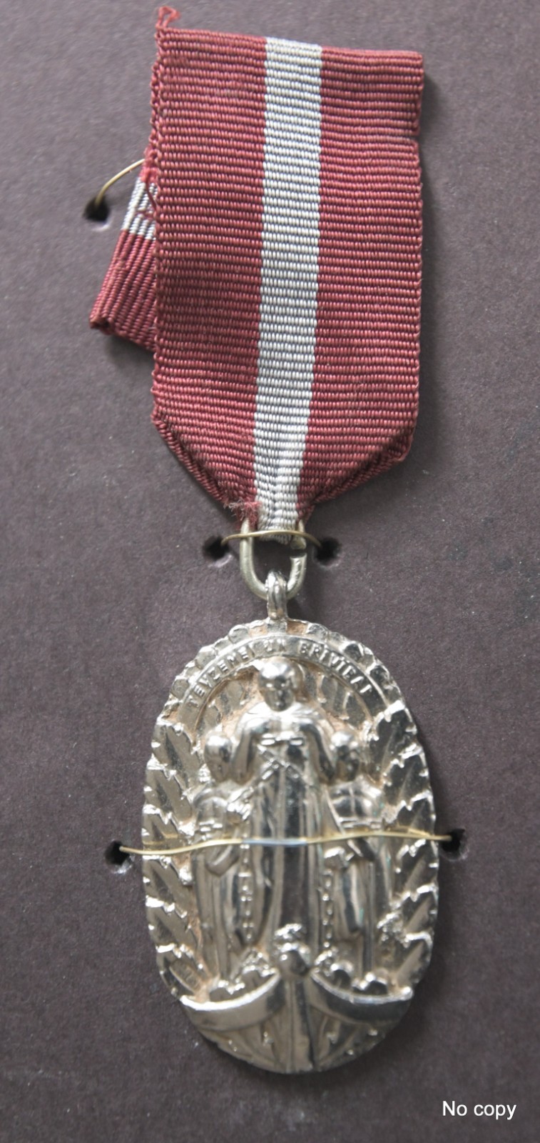 Latvia Freedom Monument Medal rare