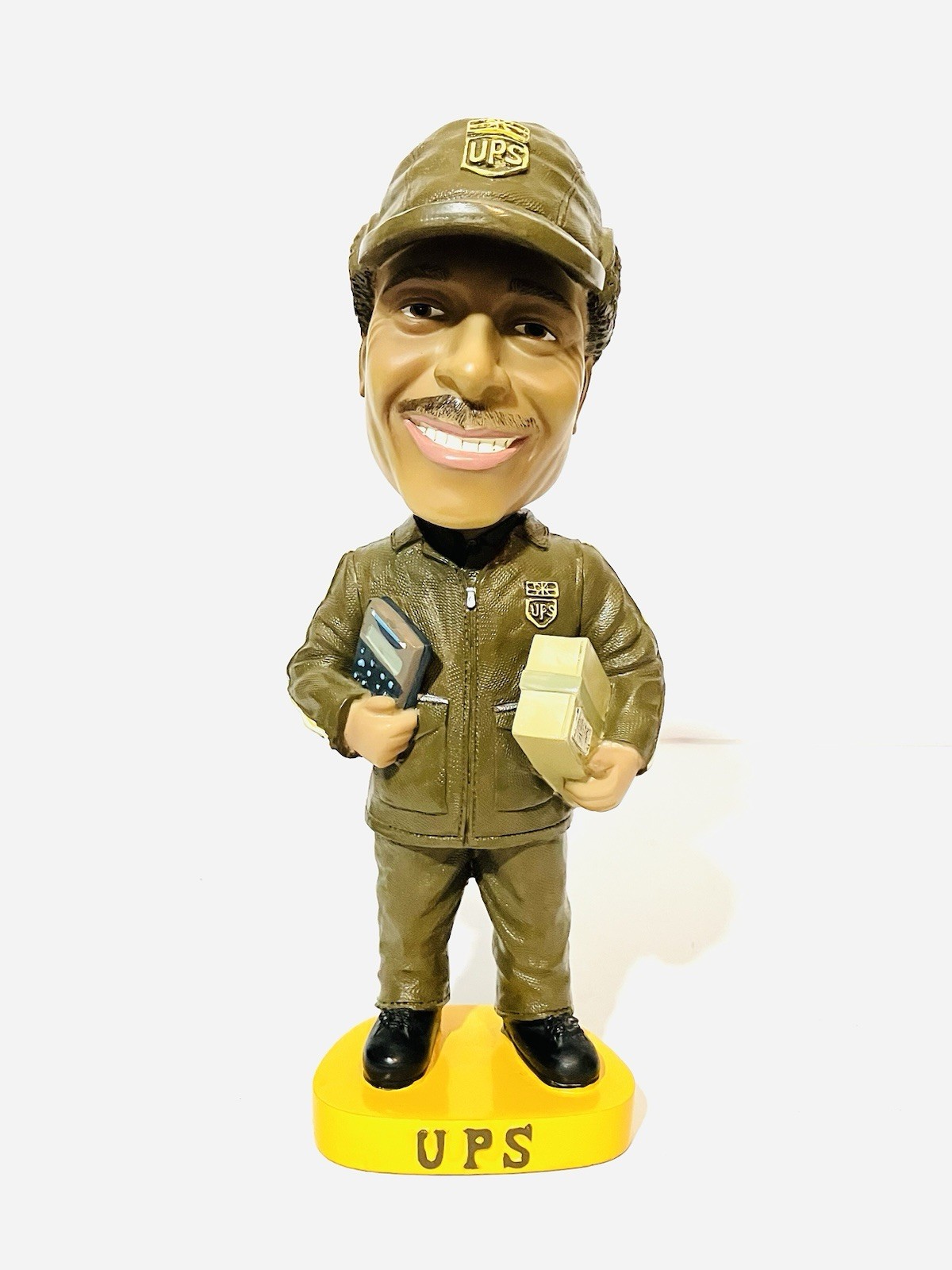 Rare Vintage UPS Driver ASN Employee Recognition Figure Bobblehead