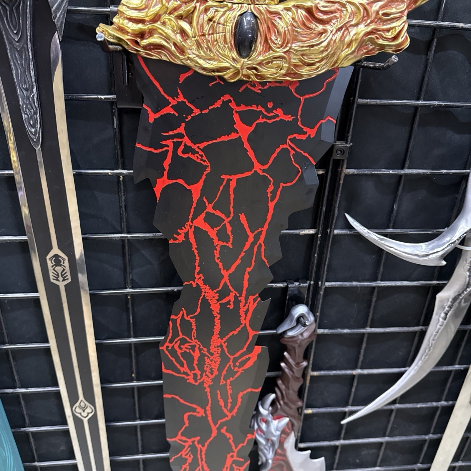 Maliketh’s Black Colossal Sword  from ELDEN RING 1:1 scale Metal With Plaque 47”