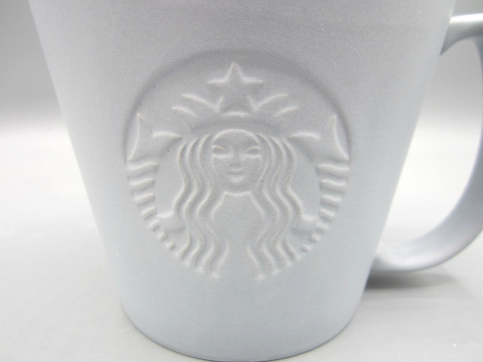 Starbucks Venti Gray Matte Infussed Siren\'s Logo Tea Coffee Mug 20 oz 2019 (142)