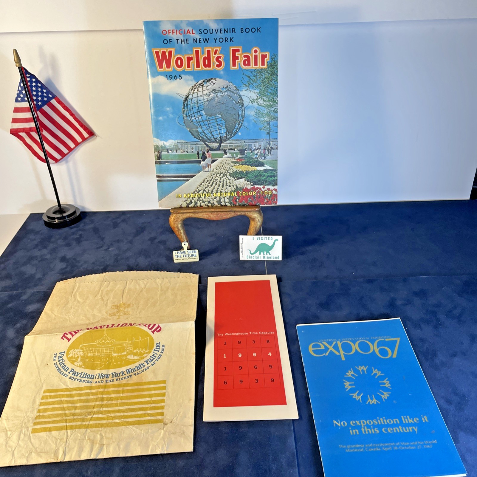 Original 1964-65 NY World\'s Fair Lot Rare Sinclair & Westinghouse General Motors