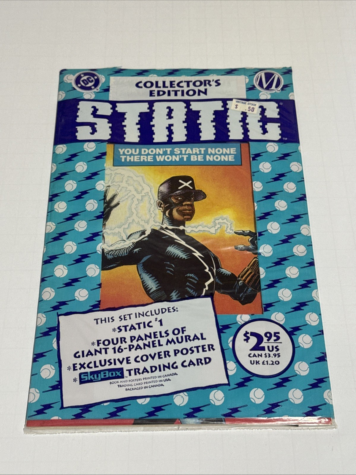 Static #1 1993 DC Comics Milestone 1st Static Shock NM-
