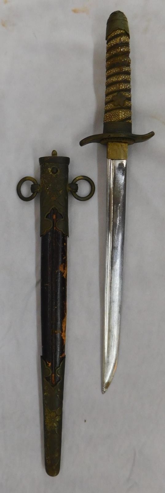 WWII Imperial Japanese Navy Naval Officer's Dirk-Dagger Type 1883 Kotobukiya