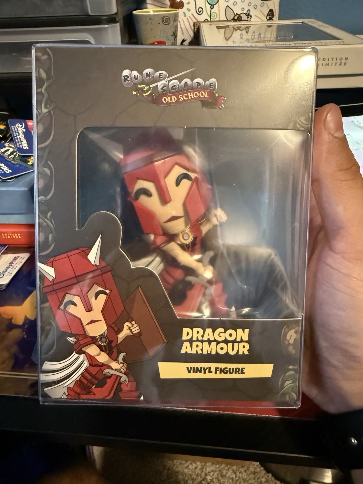 Youtooz Dragon Armour Vinyl Figure Old School RuneScape SOLD OUT In Hand Limited