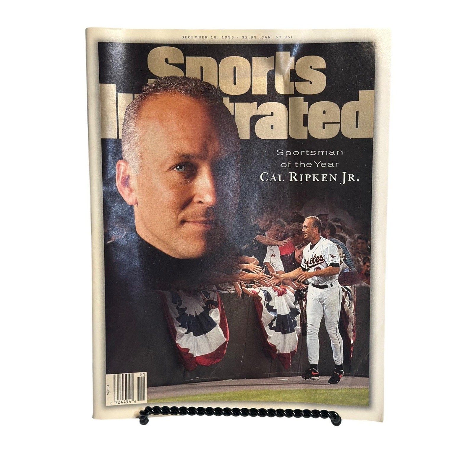 VTG 1995 Sports Illustrated Cal Ripken Jr Sportsman of the Year Tim Duncan VTG 1995 Sports Illustrated Cal Ripken Jr Sportsman of the Year Tim Duncan