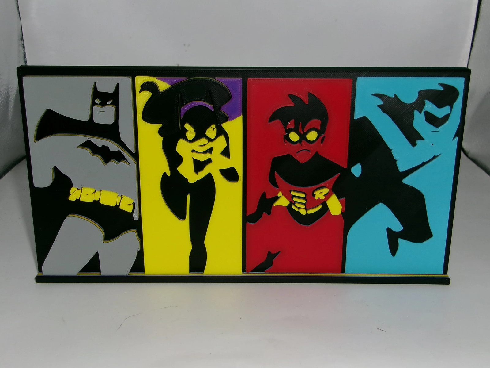 The New Batman Adventures 3D printed Logo Sign Wall Desk Shelf Art