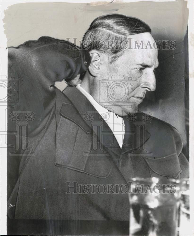 1951 Press Photo General Douglas MacArthur at Senate Committee session