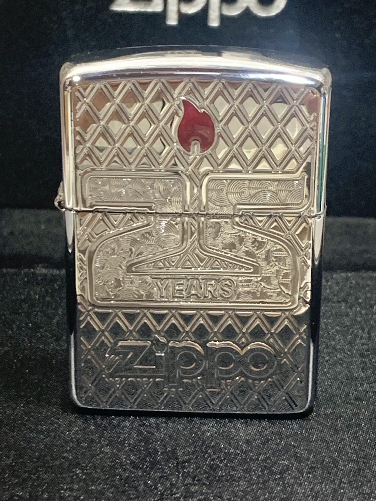 Zippo 2025 Logo Zippo Armor 60/100 Limited Edition Exquisite Zippo Box