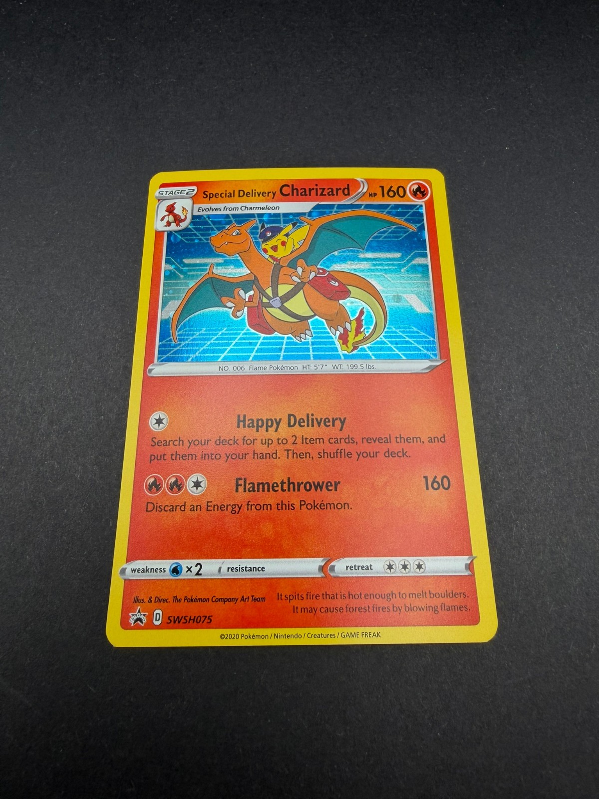 Special Delivery Charizard SWSH075 SWSH: Sword & Shield Promo Cards Holo