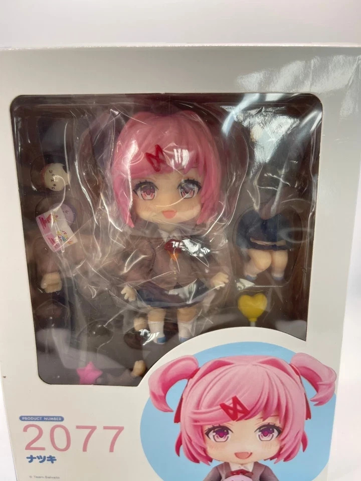 Doki Doki Literature Club Natsuki Nendoroid #2077 PVC Figure Model Toys - NEW