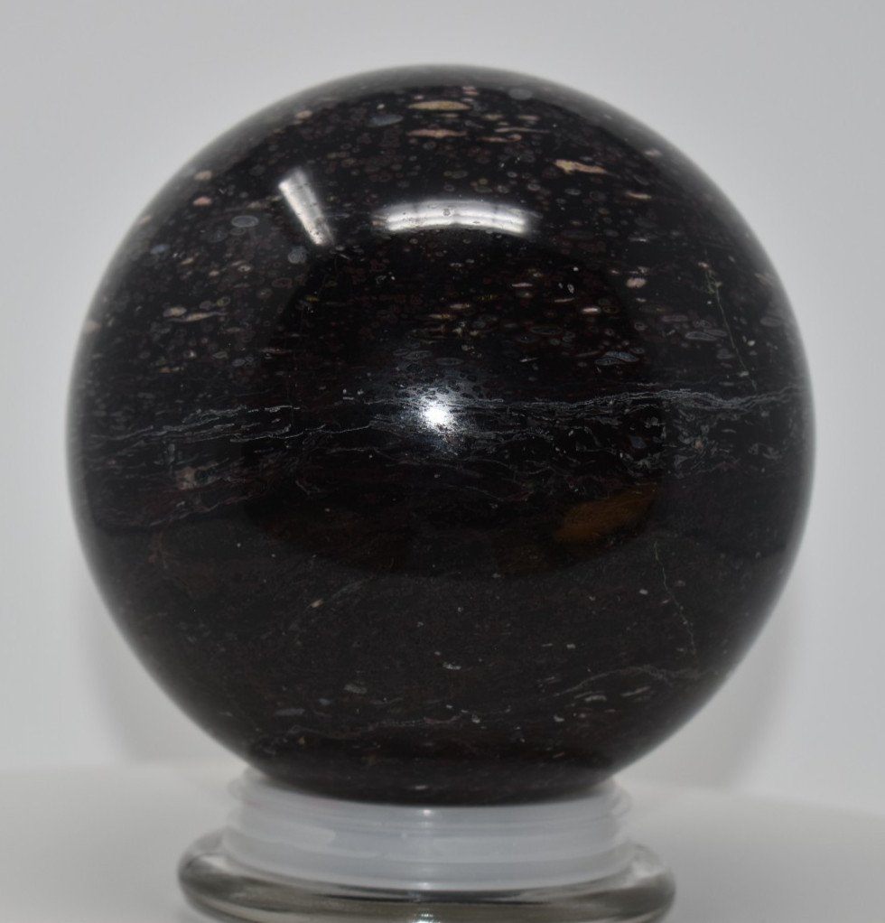 Large Jade Sphere approximately 137 mm  8 lb 6.5 oz