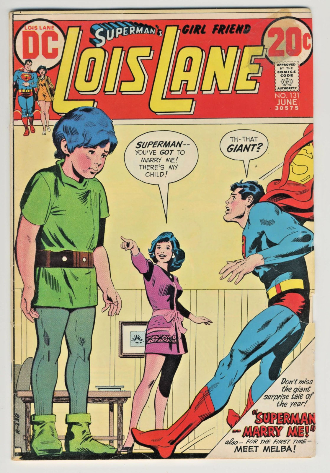 Superman\'s Girl Friend Lois Lane Vol. 16 No. 131 - June 1973