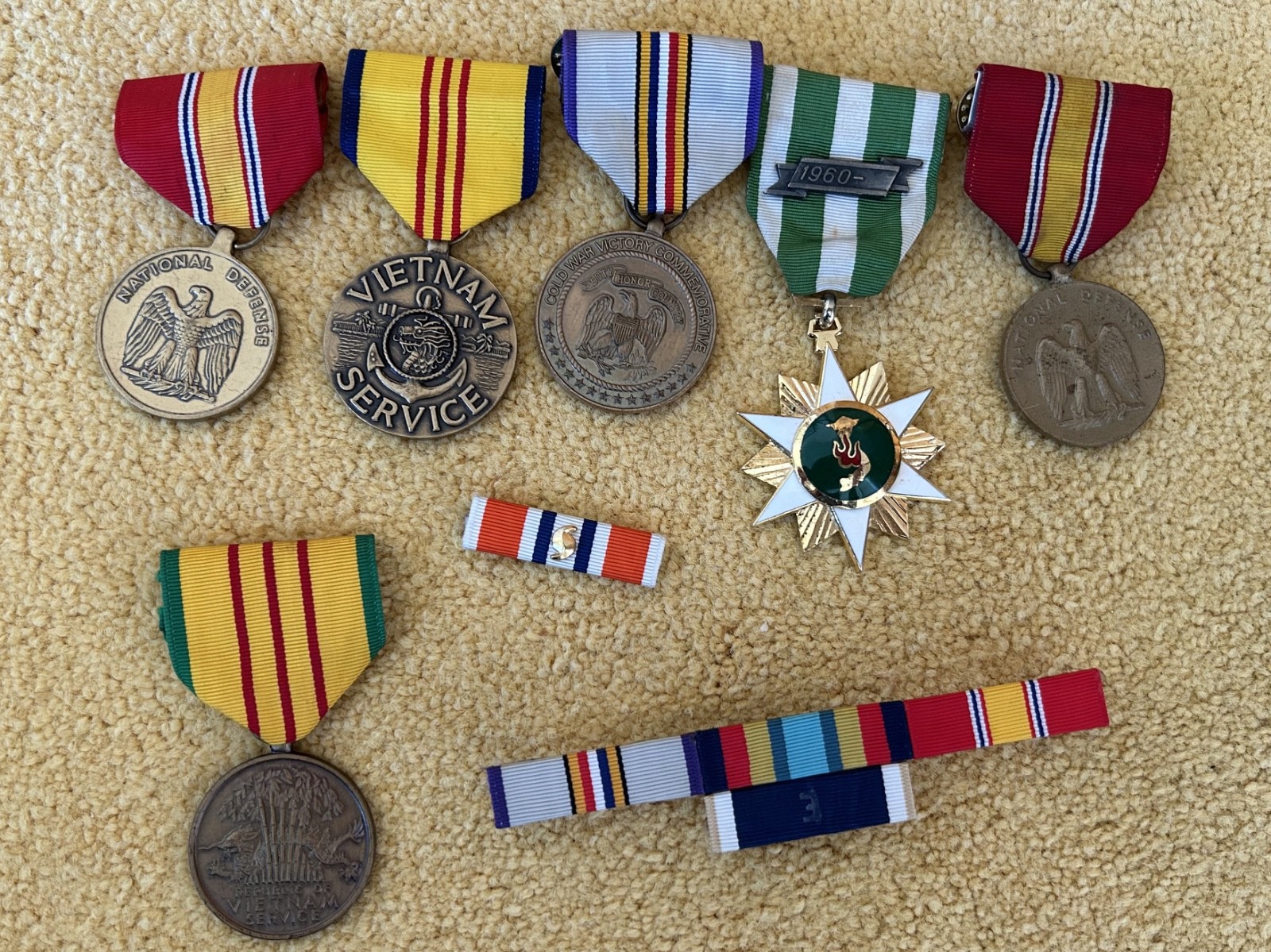 US NAVY Viet Nam. service metals