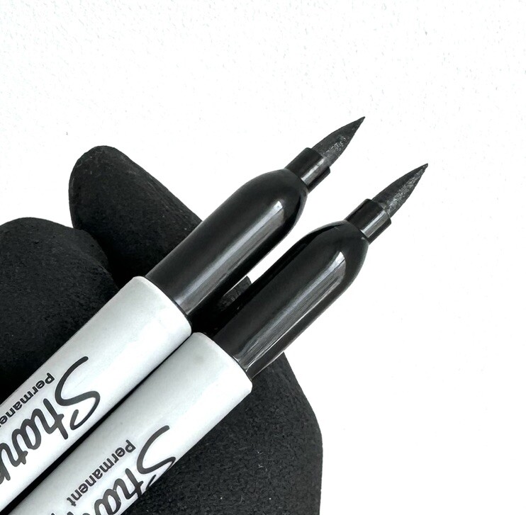2 PACK G10 Pen, EDC, Marker, Awl, Paracord Knot Tool Spike, Tactical Sharpie