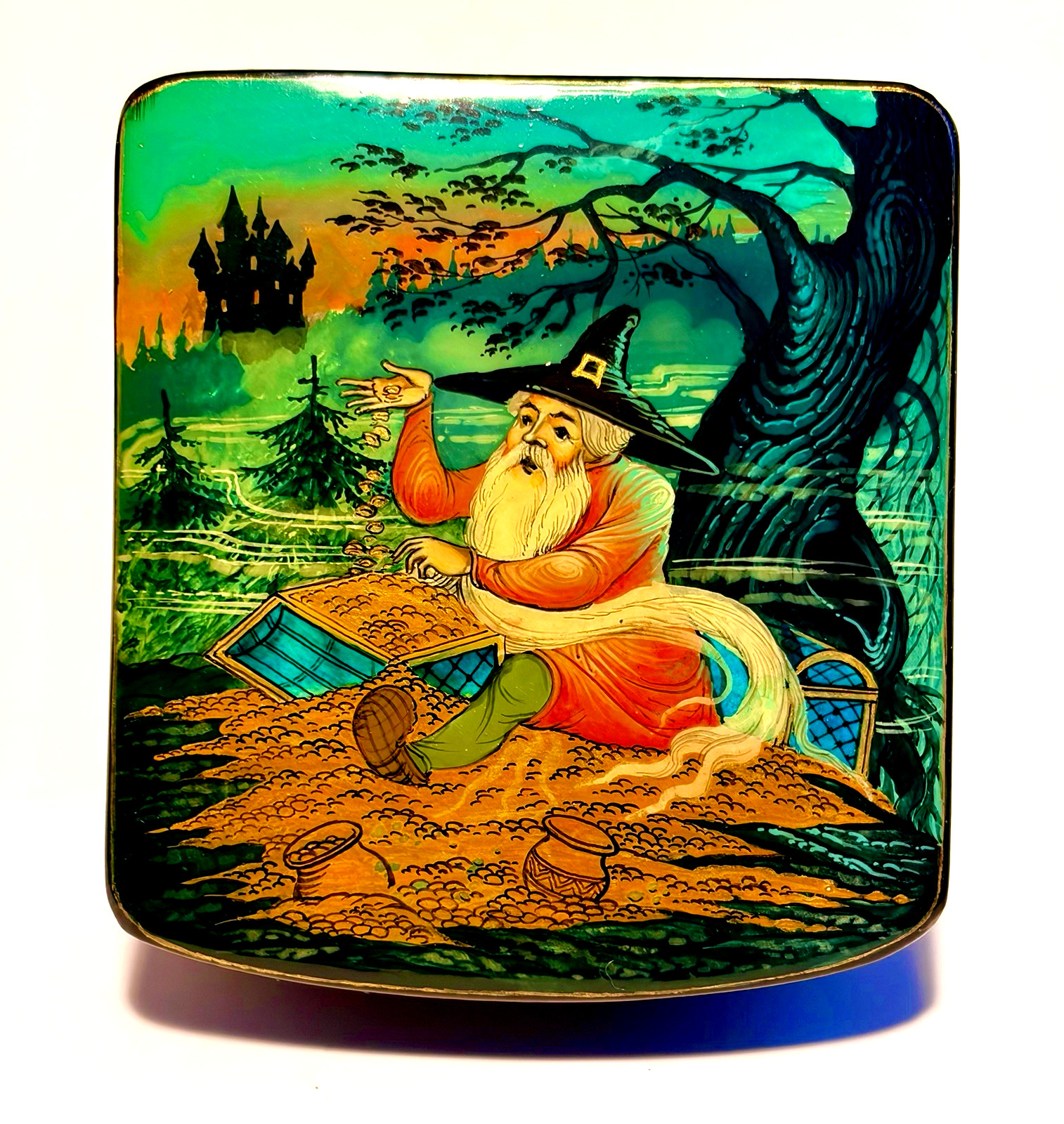 VTG Mstera Russian Lacquer Box 1999yr
